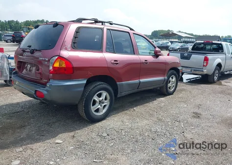 2004 Hyundai Santa Fe Gls z USA, uszkodzony, nr VIN KM8SC73D64U681881
